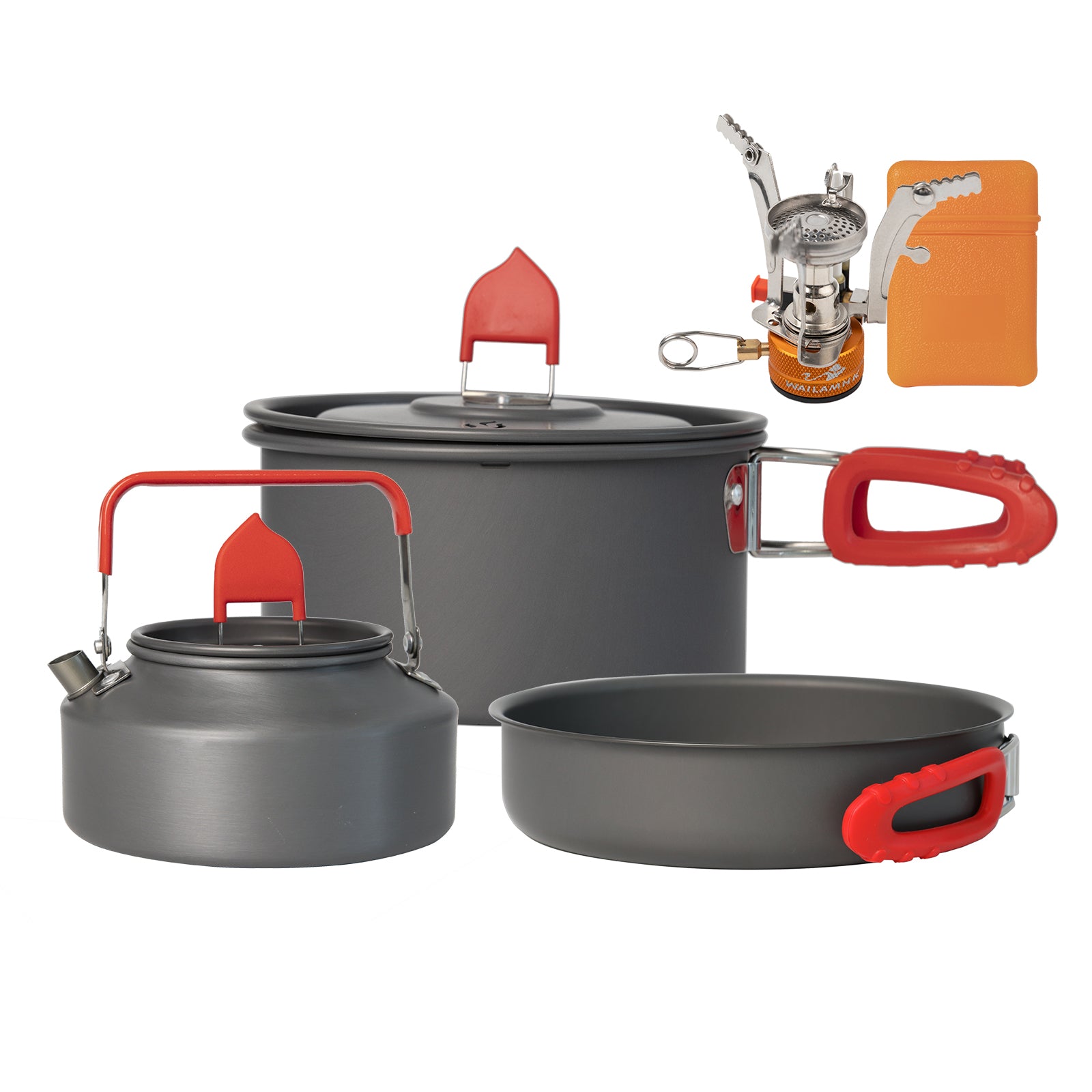 WAILAMHK Camping Cookware Set with Stove