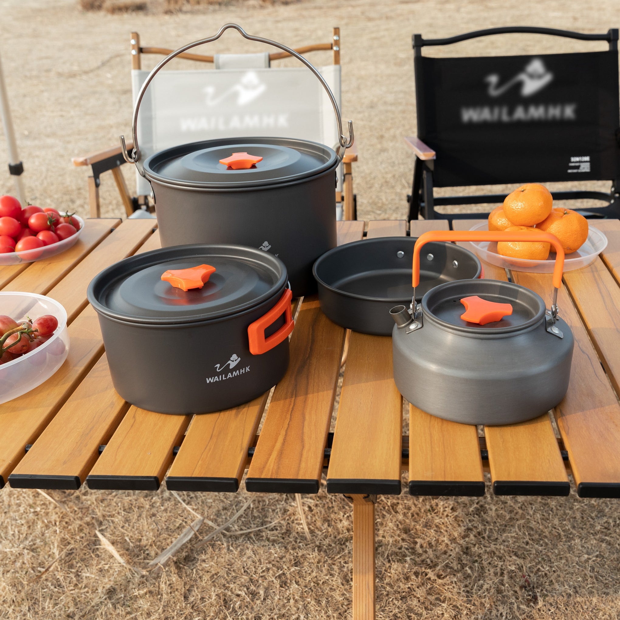 WAILAMHK Camping Pot Set