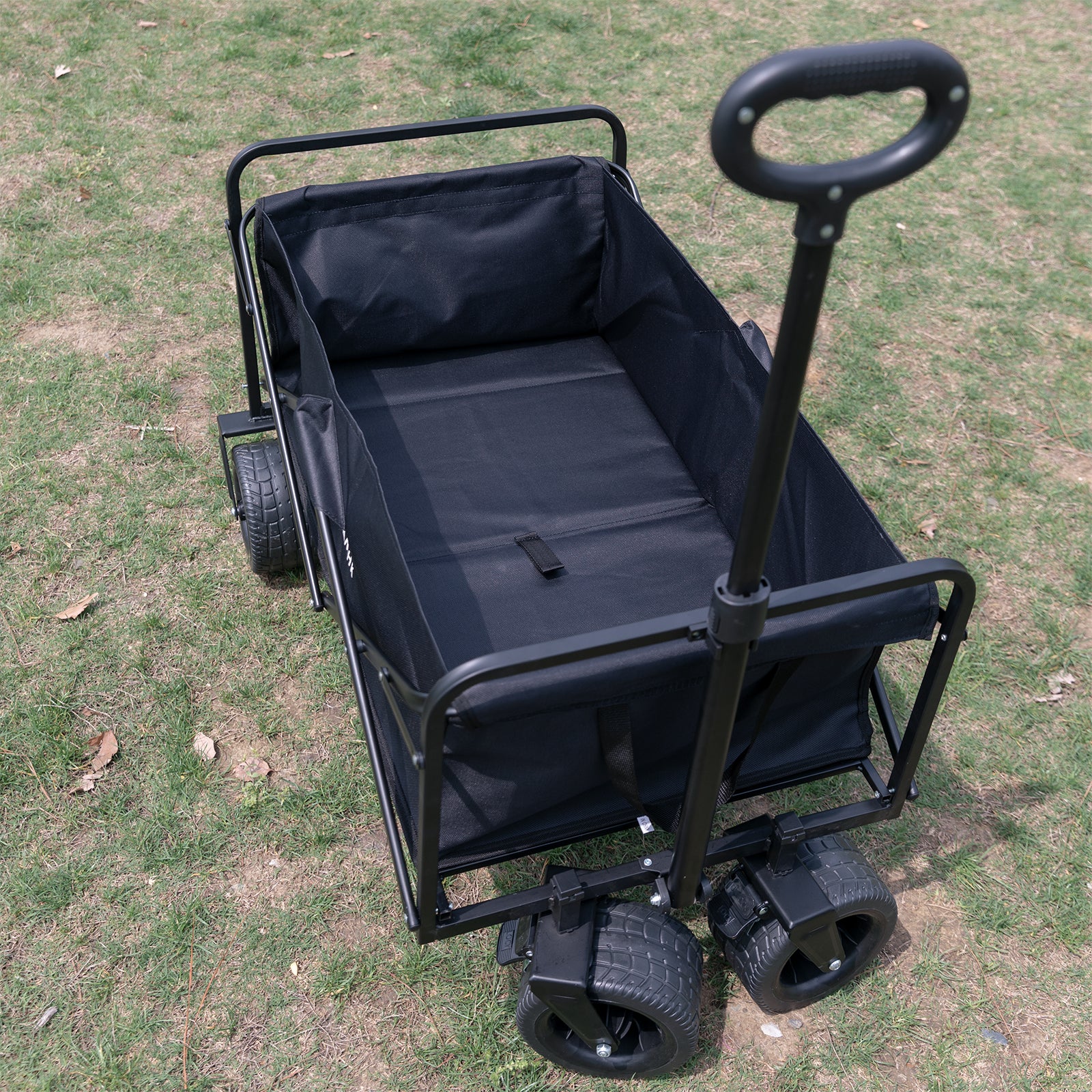 WAILAMHK Folding Wagon All Black Mini Size