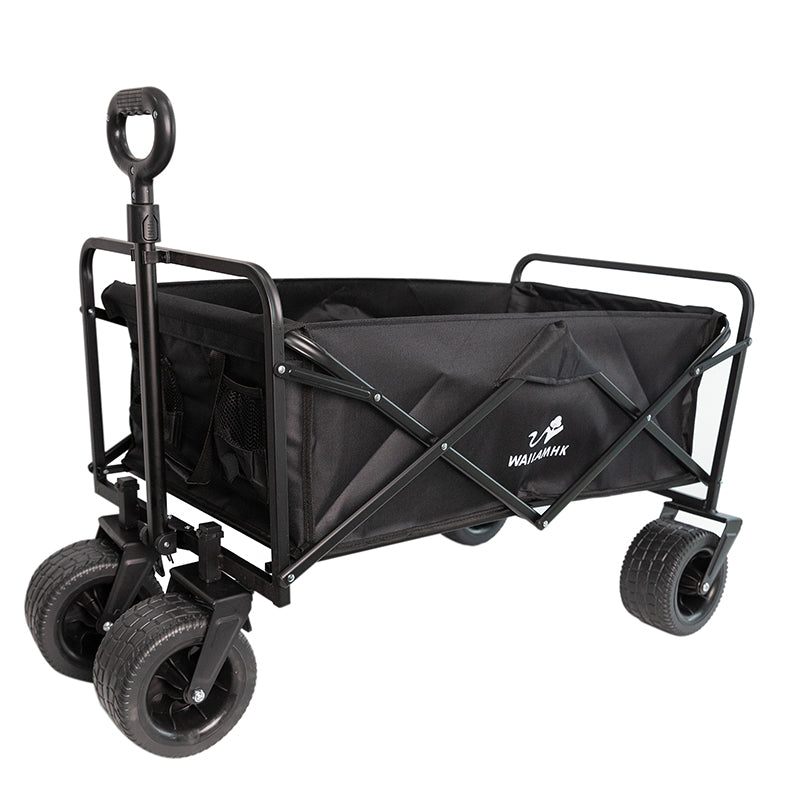 WAILAMHK Folding Wagon All Black Mini Size